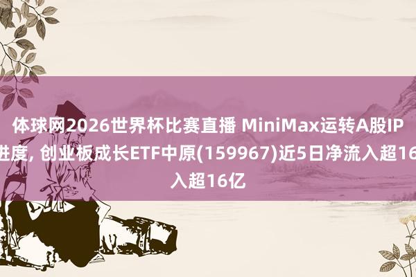 体球网2026世界杯比赛直播 MiniMax运转A股IPO进度, 创业板成长ETF中原(159967)近5日净流入超16亿